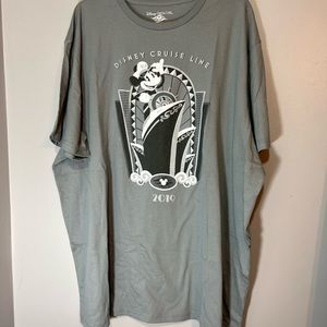 New Disney Cruise Line XXXL Unisex Mickey T- Shirt / with tags/ 2019